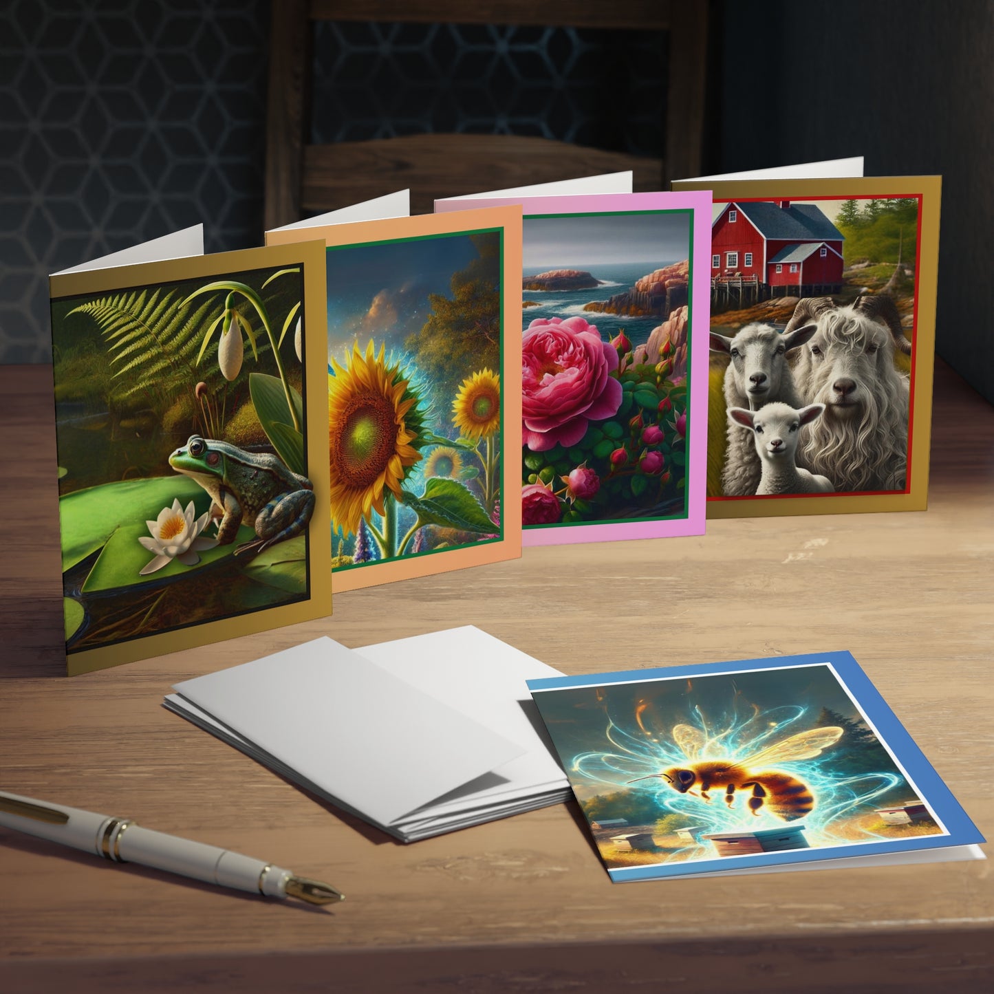 Multi-Design Greeting Cards (5-Pack)