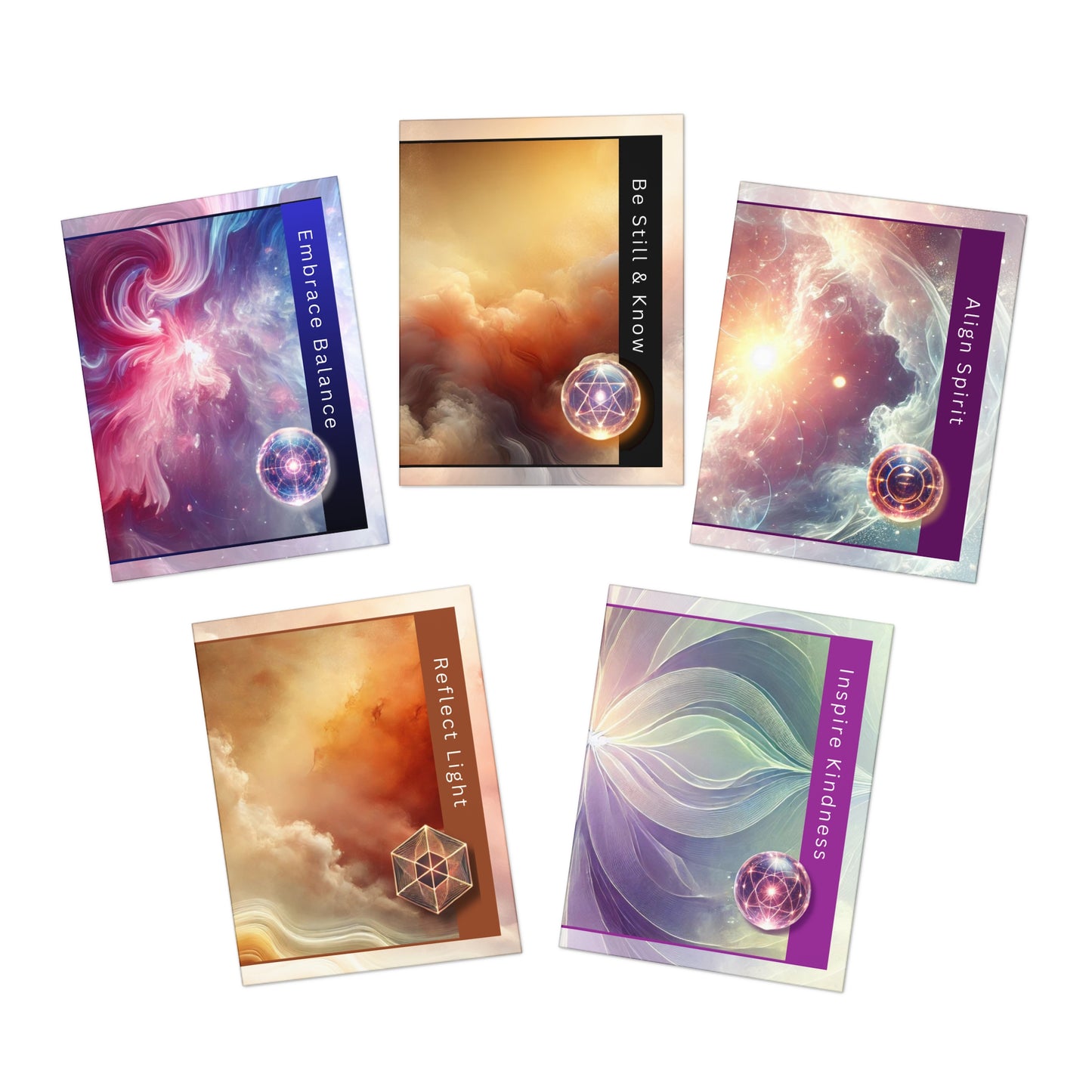 Multi-Design Greeting Cards (5-Pack)