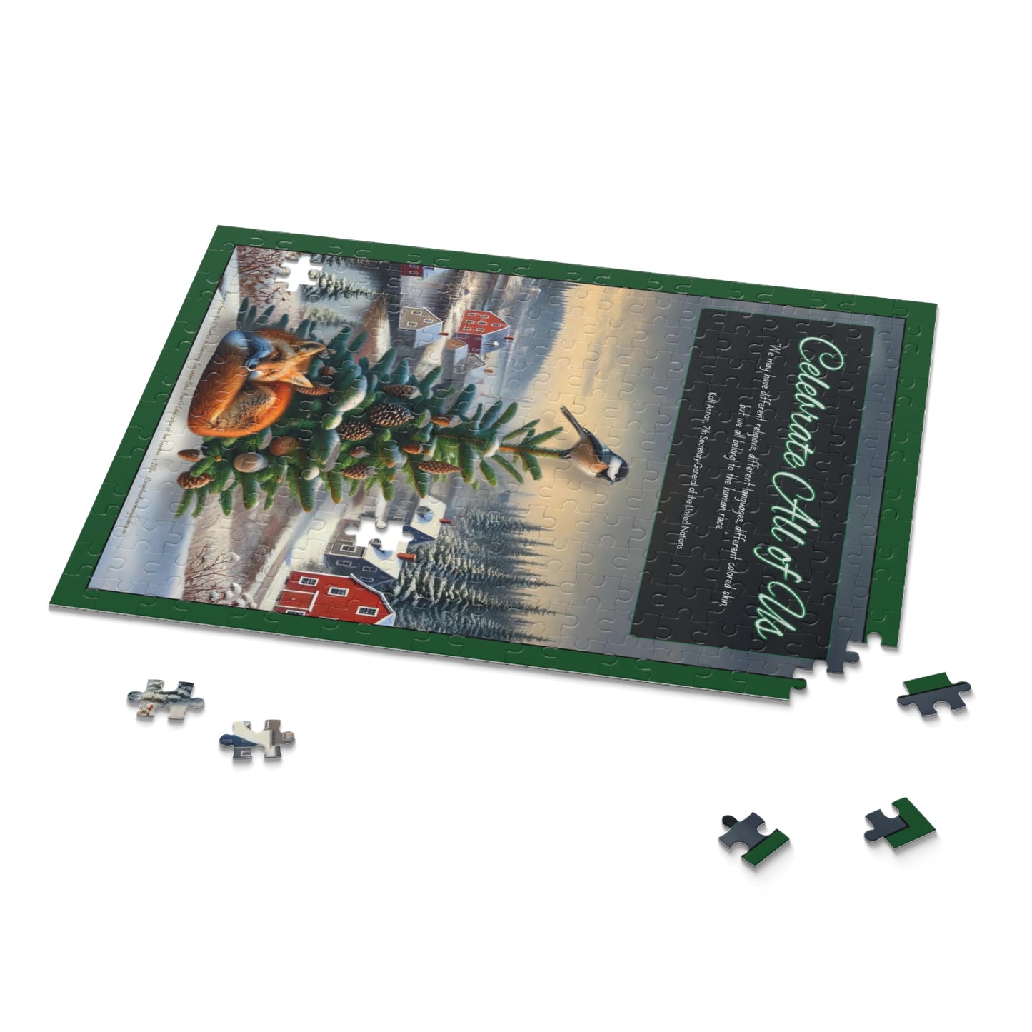 Puzzle: December, Celebrate All of Us