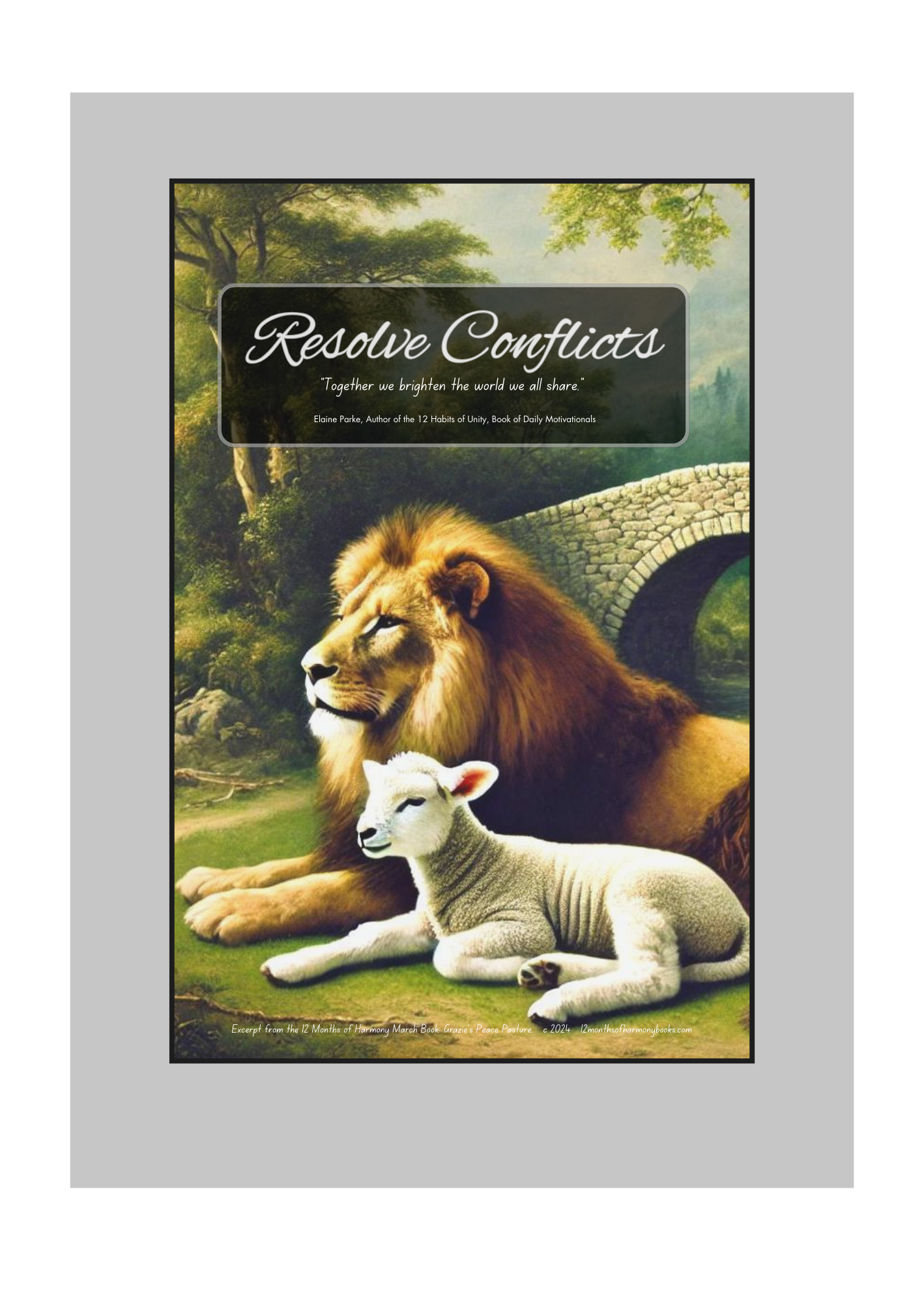 Puzzle: March, Resolve Conflict